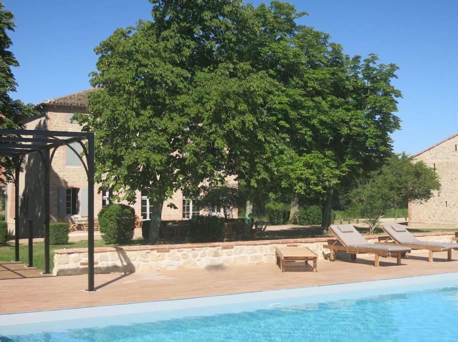 Bastide Des Tourelles Pour 20 Pers. Piscine & Spa Marzens Exterior foto